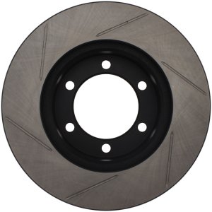 Toyota Sequoia Brake Rotor (1) - Front Left - Stoptech - Slotted - Black - `01-`07 Toyota Sequoia Brake Rotor (1) - Front Left - Stoptech - Slotted - Black - `01-`07