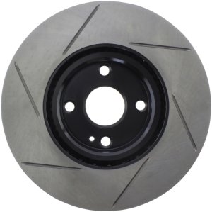 Mazda MX-5 Miata Brake Rotor (1) - Front Driver Side - Stoptech - Slotted Sport - Black - `16-`18
