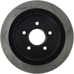Cadillac XLR Brake Rotor(1) - Rear Right - Stoptech - Slotted - Black - `04-`09