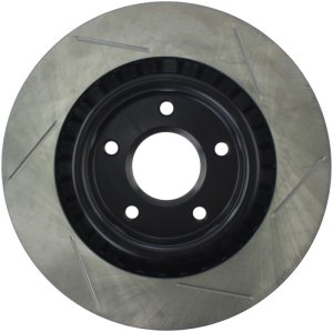 Cadillac XLR Brake Rotor (1) - Front Right - Stoptech - Slotted Sport - Black - `05-`07