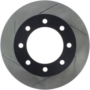 Ford F-250 Super Duty Brake Rotors (1) - Front Right - Stoptech - Slotted Sport - Black - `05-`13 Ford F-250 Super Duty Brake Rotors (1) - Front Right - Stoptech - Slotted Sport - Black - `05-`13