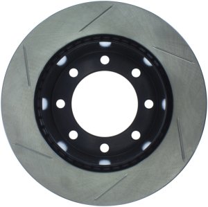 Ford F-250 Super Duty Brake Rotor (1) - Rear Left - Stoptech - Slotted Sport - Black - `05-`13