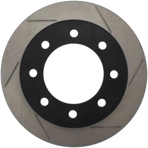 Chevrolet Silverado 3500 Brake Rotor (1) - Rear Left - Stoptech - Slotted Sport - Black - `04-`07 Chevrolet Silverado 3500 Brake Rotor (1) - Rear Left - Stoptech - Slotted Sport - Black - `04-`07