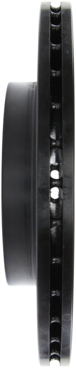 Acura Integra Brake Rotor (1) - Front Right - Stoptech - Drilled & Slotted - Black - `90-`01