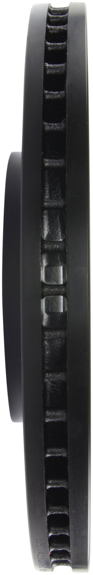 Nissan 370Z Brake Rotor (1) - Front Left - Stoptech - Slotted & Drilled - Black - `09-`19