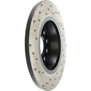 Audi Q3 Quattro Brake Rotor (1) - Rear Left - Stoptech - Sport Cryo Drilled - Black - 2015 Audi Q3 Quattro Brake Rotor (1) - Rear Left - Stoptech - Sport Cryo Drilled - Black - 2015