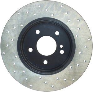 Mercedes-Benz C320 Brake Rotors (1) - Rear Right - Stoptech - Drilled Sport Rotor - Black - `01-`05
