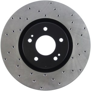 Mitsubishi Lancer Brake Rotor (1) - Front Left - Stoptech - Drilled Sport Rotors - `03-`06