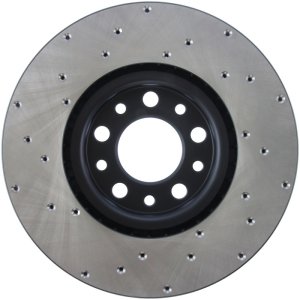 Chrysler 200 Brake Rotor (1) - Front Left - Stoptech - Drilled Sport - `15-`17