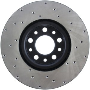 Chrysler 200 Brake Rotor (1) - Front Right - Stoptech - Sport Drilled - `15-`17 Chrysler 200 Brake Rotor (1) - Front Right - Stoptech - Sport Drilled - `15-`17