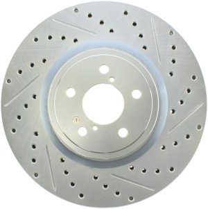 Subaru Outback Brake Rotor (1) - Front Left - Stoptech - Select Sport Drilled & Slotted - `10-`14 Subaru Outback Brake Rotor (1) - Front Left - Stoptech - Select Sport Drilled & Slotted - `10-`14