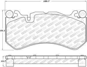 Mercedes-Benz GLS63 AMG Brake Pads - Front - Stoptech - Street Select - `17-`19 Mercedes-Benz GLS63 AMG Brake Pads - Front - Stoptech - Street Select - `17-`19