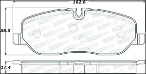 Land Rover Range Rover Brake Pads - Stoptech - Street - `06-`09