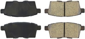 Mazda CX-7 Brake Pads - Stoptech - Street Brake Pads with Shims and Hardware - `07-`12