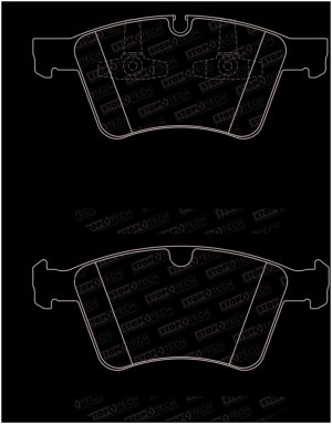 Mercedes-Benz GL450 Brake Pads - Stoptech - Street Brake Pads - 2008 Mercedes-Benz GL450 Brake Pads - Stoptech - Street Brake Pads - 2008