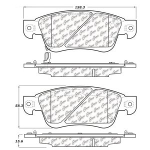 Infiniti G37 Brake Pads - Front - Stoptech - Street Touring - `08-`13
