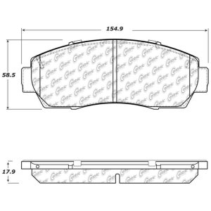 Acura RDX Brake Pads - Front - Stoptech - Street Touring - `19-`21