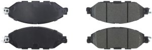 Infiniti QX60 Brake Pads - Front - Stoptech - Street Brake Pads with Shims and Hardware - `14-`20