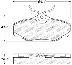 Ford Sable Brake Pads - Stoptech - Sport - `94-`01