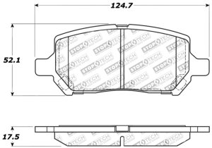 Pontiac G4 Brake Pads - Stoptech - Sport - `05-`07