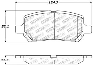 Pontiac G4 Brake Pads - Stoptech - Sport - `05-`07