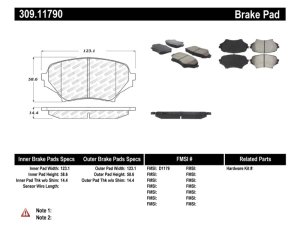 Mazda MX-5 Miata Brake Pads - Front - Stoptech - Sport - `06-`15