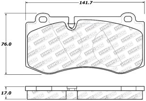 Mercedes-Benz SL550 Brake Pads - Stoptech - Sport Brake Pads - `09-`12