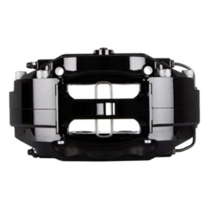 Acura NSX Brake Kit - Rear - Stoptech - ST-40 Calipers + Slotted 328x28mm Rotors + StopTech Street Performance Pads + Stainless Steel Lines - Black - `91-`05