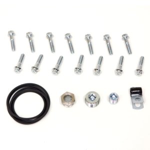 Mercedes-Benz CLK500 Brake Kit - Front - Stoptech - C-Tek Silver Rotors + Centric Premium Pads - Silver - `03-`09