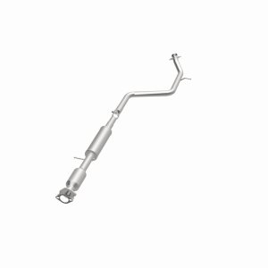 Mercedes-Benz ML55 AMG Brake Pads + Rotors - Front - Stoptech - Drilled/Slotted C-Tek Rotors + Centric Premium Pads - Silver - `00-`03