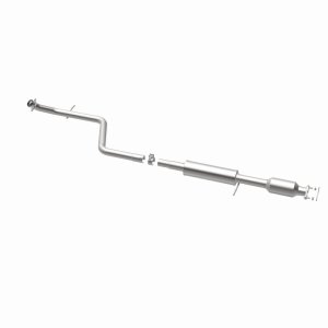 Mercedes-Benz ML55 AMG Brake Pads + Rotors - Front - Stoptech - Drilled/Slotted C-Tek Rotors + Centric Premium Pads - Silver - `00-`03