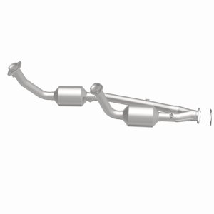 Mercedes-Benz C Class Brake Rotors (2) - Rear - Stoptech - C-Tek Silver Slotted/Drilled Rotors + Centric Premium Pads - Silver - `99-`05