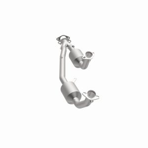 Mercedes-Benz SLK Class Brake Rotors (2) - Rear - Stoptech - C-Tek Silver Slotted/Drilled Rotors + Centric Premium Pads - Silver - `01-`04