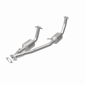 Mercedes-Benz SLK Class Brake Rotors (2) - Rear - Stoptech - C-Tek Silver Slotted/Drilled Rotors + Centric Premium Pads - Silver - `01-`04