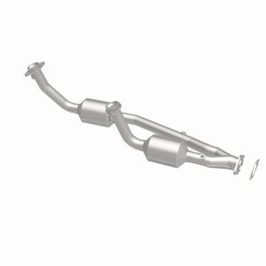 Mercedes-Benz SLK Class Brake Rotors (2) - Rear - Stoptech - C-Tek Silver Slotted/Drilled Rotors + Centric Premium Pads - Silver - `01-`04