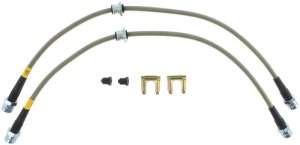 Volkswagen R32 Brake Line Kit - Front - Stoptech - Stainless Steel Braided, DOT Compliant - 2008 Volkswagen R32 Brake Line Kit - Front - Stoptech - Stainless Steel Braided, DOT Compliant - 2008