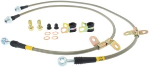 Infiniti G37 Brake Line Kit - Front - Stoptech - Stainless Steel - `08-`13