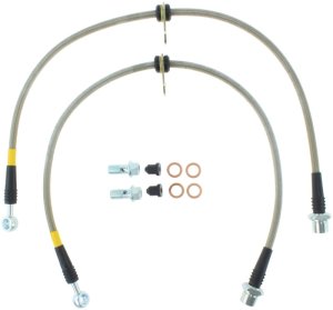 Toyota Prius Brake Line Kit - Front - Stoptech - StopTech Stainless Steel - Stainless Steel - `04-`09 Toyota Prius Brake Line Kit - Front - Stoptech - StopTech Stainless Steel - Stainless Steel - `04-`09