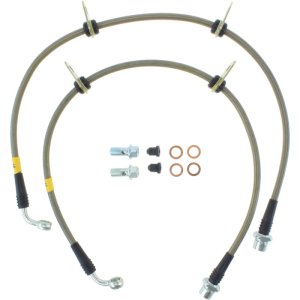 Scion iQ Brake Line Kit - Front - Stoptech - Stainless Steel - `12-`15 Scion iQ Brake Line Kit - Front - Stoptech - Stainless Steel - `12-`15