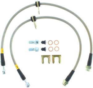 Subaru WRX STI Brake Line Kit - Front - Stoptech - Stainless Steel - `13-`17 Subaru WRX STI Brake Line Kit - Front - Stoptech - Stainless Steel - `13-`17