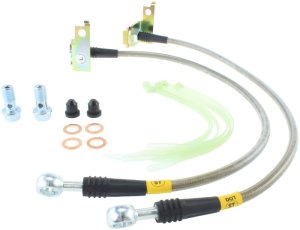 Chrysler PT Cruiser Brake Line Kit - Front - Stoptech - Stainless Steel Braided - Stainless Steel - `01-`10