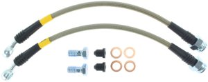 Hummer H2 Brake Line Kit - Rear - Stoptech - Stainless Steel Braided - Stainless Steel - `03-`09 Hummer H2 Brake Line Kit - Rear - Stoptech - Stainless Steel Braided - Stainless Steel - `03-`09