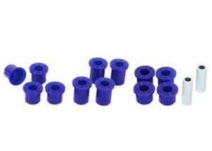 Nissan Frontier Leaf Spring and Shackle Bushing Kit - Rear - Superpro - 2005 Nissan Frontier Leaf Spring and Shackle Bushing Kit - Rear - Superpro - 2005