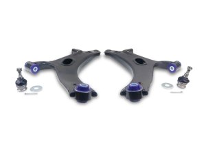Subaru XV Crosstrek Control Arms - Front - Superpro - Lower Control Arm Set w/ Bushings - `13-`15