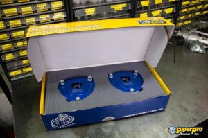 Audi A3 Quattro Strut Mount Set - Front - Superpro - Fixed Camber Offset - 2015 Audi A3 Quattro Strut Mount Set - Front - Superpro - Fixed Camber Offset - 2015