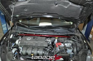 Nissan Sentra Strut Tower Bar - Front - Tanabe - Sustec - `13-`27