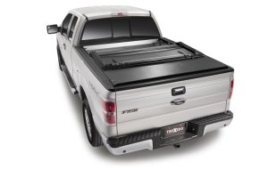 Ford F-450 Super Duty Tonneau Cover - Truxedo - Deuce - Folding - Black - `08-`16