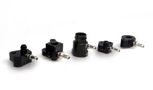 Volkswagen Golf R Boost Reference Adapter - Turbosmart - Black - `09-`13