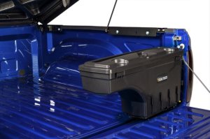 Ford Ranger Truck Bed Storage Box - Passenger Side - Undercover - SwingCase - Black - `24-`25 Ford Ranger Truck Bed Storage Box - Passenger Side - Undercover - SwingCase - Black - `24-`25