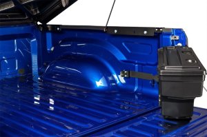 Ford Ranger Truck Bed Storage Box - Passenger Side - Undercover - SwingCase - Black - `24-`25 Ford Ranger Truck Bed Storage Box - Passenger Side - Undercover - SwingCase - Black - `24-`25